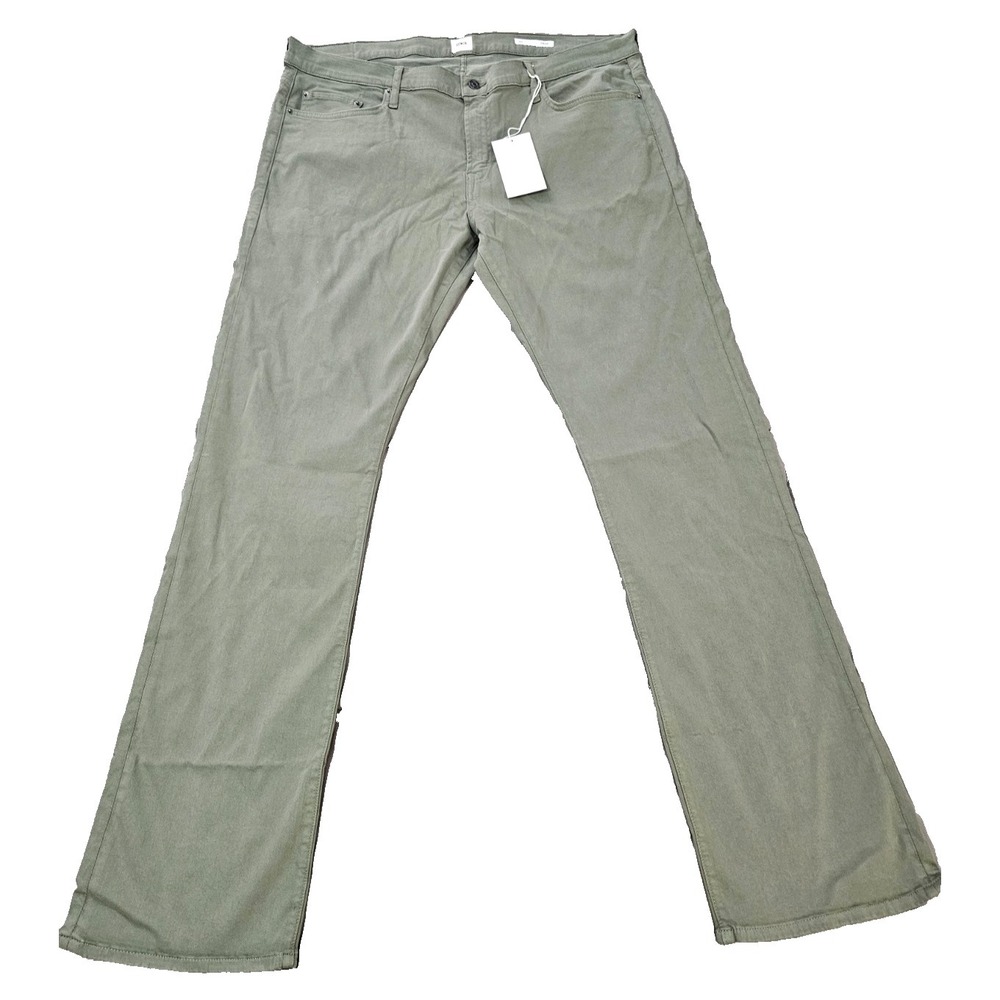 EDWIN® (Men's 40x32) Jace™ Straight-Leg Stretch Cotton‎ Pants in Fern - $168
